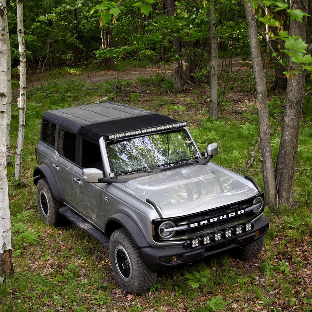 Baja Designs Ford OnX6+ 50 Inch Dual Control w-Upfitter Roof Mount Light Kit - Ford 2021-22 Bronco - Apollo Off-Road