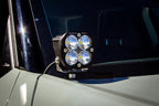 Baja Designs Ford S1 A-Pillar Clear Light Kit - Ford 2021-22 Bronco Sport - Apollo Off-Road