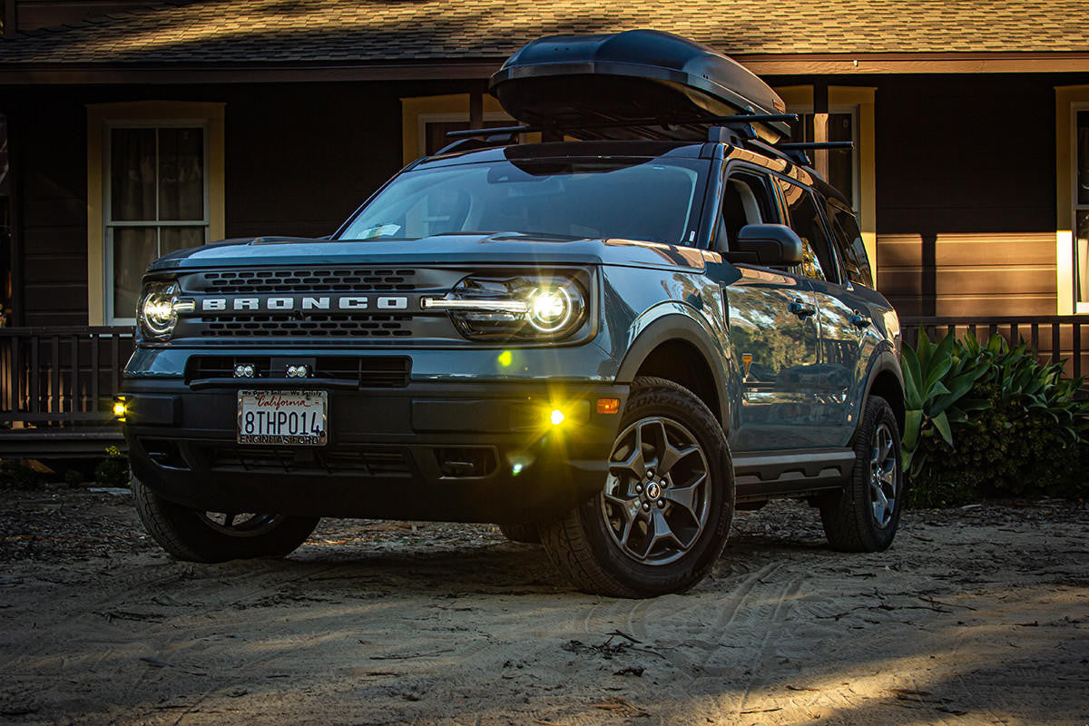 Baja Designs Ford S1 Clear Fog Pocket Light Kit - Ford 2021-22 Bronco Sport - Apollo Off-Road