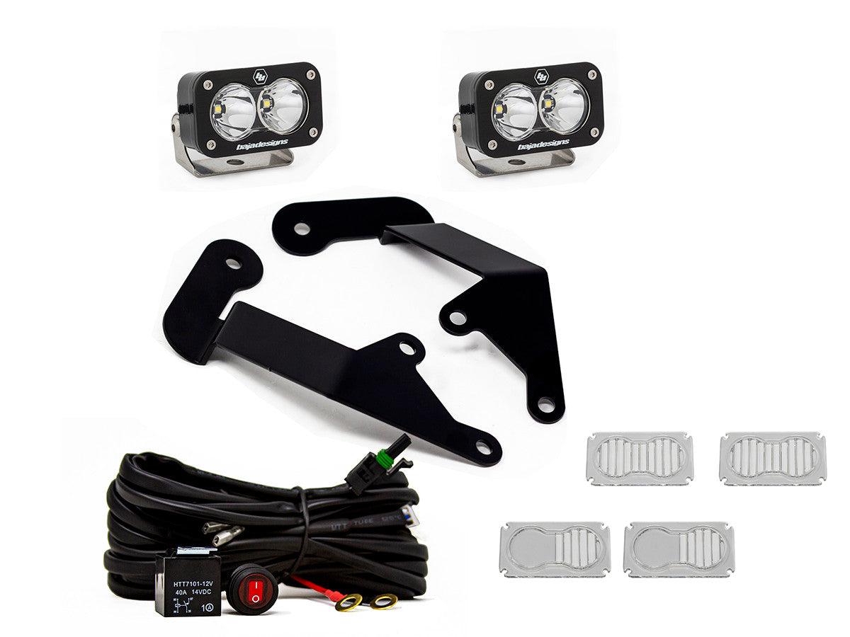 Baja Designs Ford S2 Pro A-Pillar Light Kit - Ford 2021-22 Bronco Sport - Apollo Off-Road