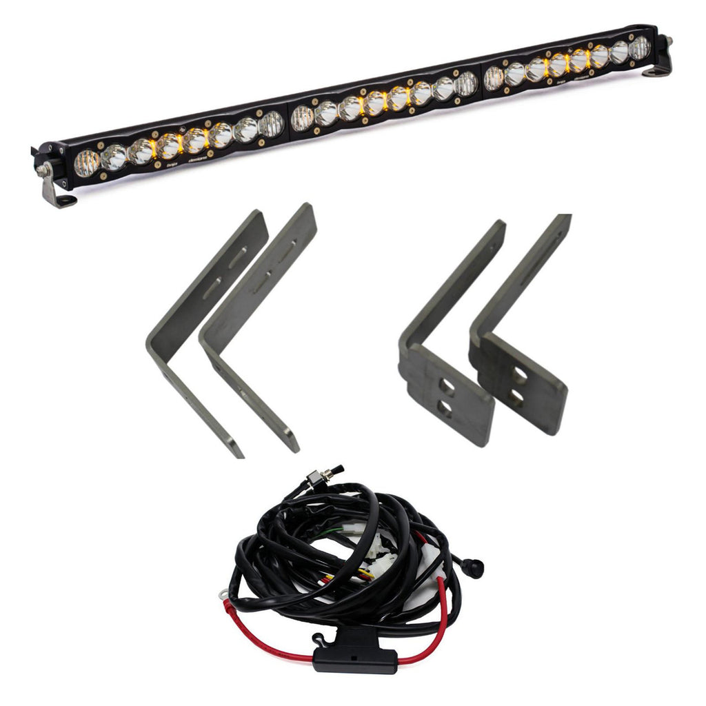 Baja Designs Ford S8 30 Inch Front Bumper Light Bar Kit - Ford 2011-16 Super Duty - Apollo Off-Road