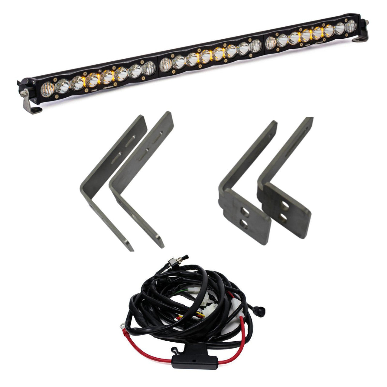 Baja Designs Ford S8 30 Inch Front Bumper Light Bar Kit - Ford 2011-16 Super Duty - Apollo Off-Road