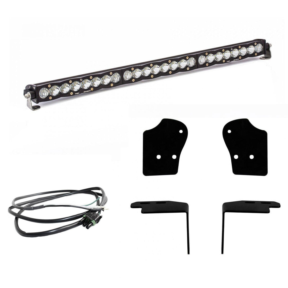 Baja Designs Ford S8 30 Inch Grille Upper Light Bar Kit - Ford 2017-20 F-150 Raptor - Apollo Off-Road