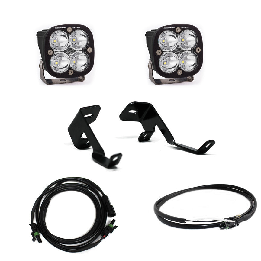Baja Designs Ford Squadron Pro A-Pillar Light Kit - Ford 2017-20 F-150 Raptor - Apollo Off-Road