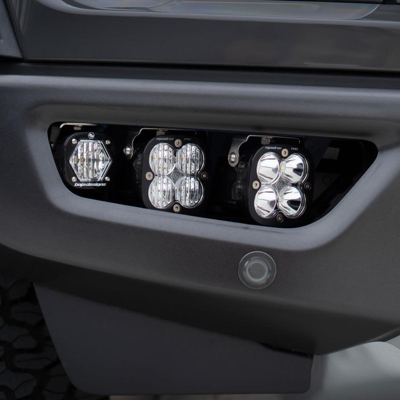 Baja Designs Ford Squadron Pro and S1 Fog Pocket Light Kit - Ford 2021+ F-150 Raptor - Apollo Off-Road