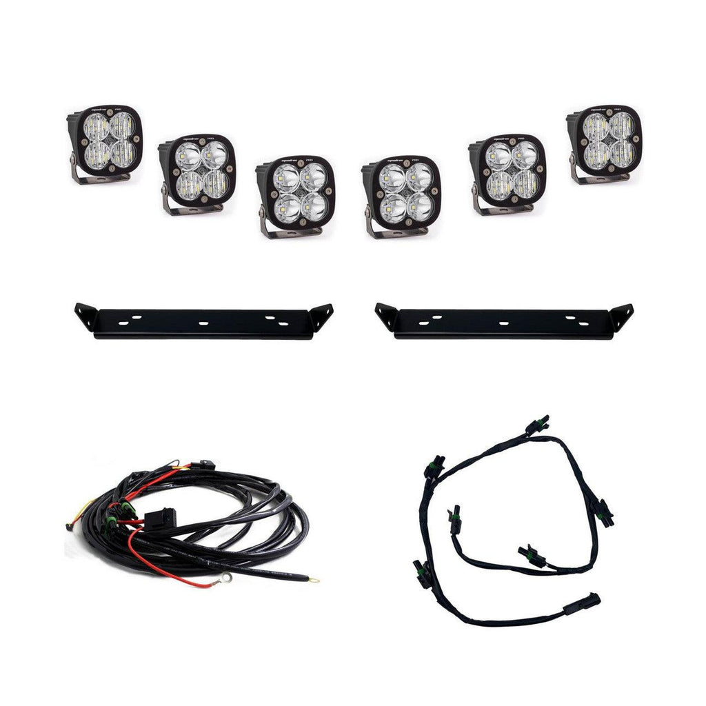 Baja Designs Ford Squadron Pro Behind Grille Light Kit - Ford 2021+ F-150 Raptor - Apollo Off-Road