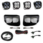 Baja Designs Ford Squadron SAE-Sport Clear Fog Pocket Light Kit - Ford 2020-22 F-250-350 Super Duty - Apollo Off-Road
