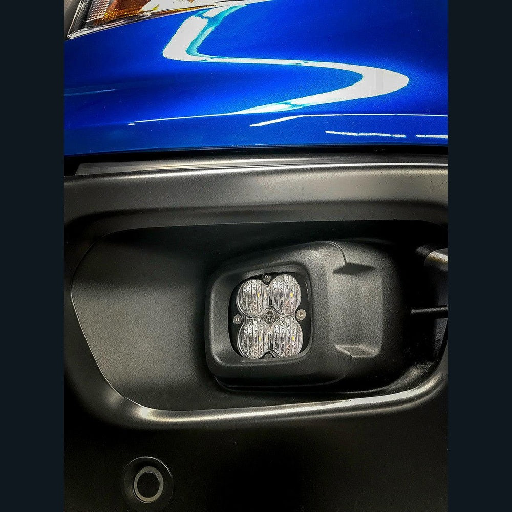 Baja Designs Ford Squadron SAE "Street Legal" Fog Pocket Light Kit - Ford 2019-22 Ranger, 2021-22 Bronco w- OE Plastic Bumper - Apollo Off-Road
