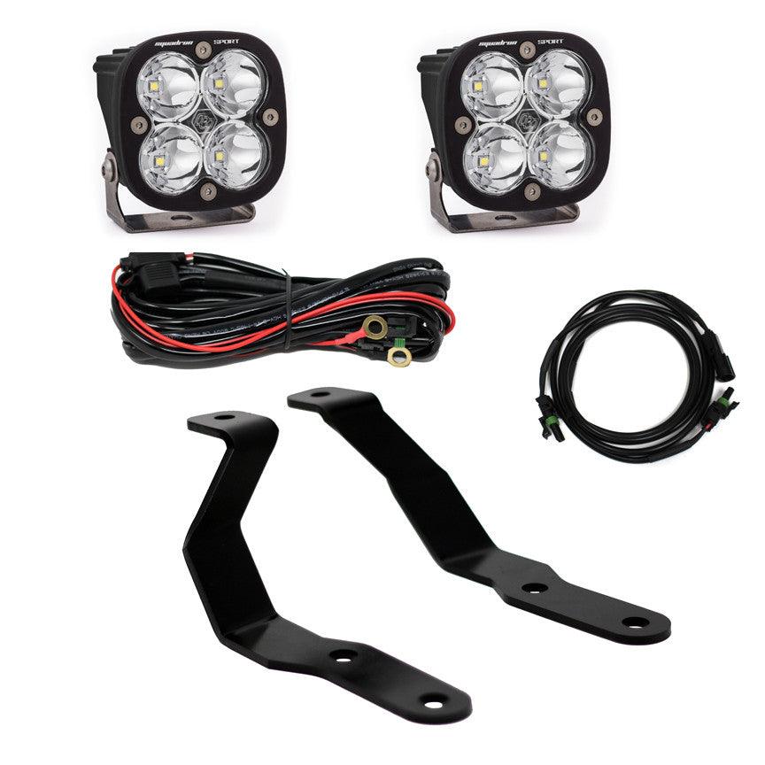 Baja Designs Ford Squadron Sport A-Pillar Light Kit - Ford 2019-22 Ranger - Apollo Off-Road
