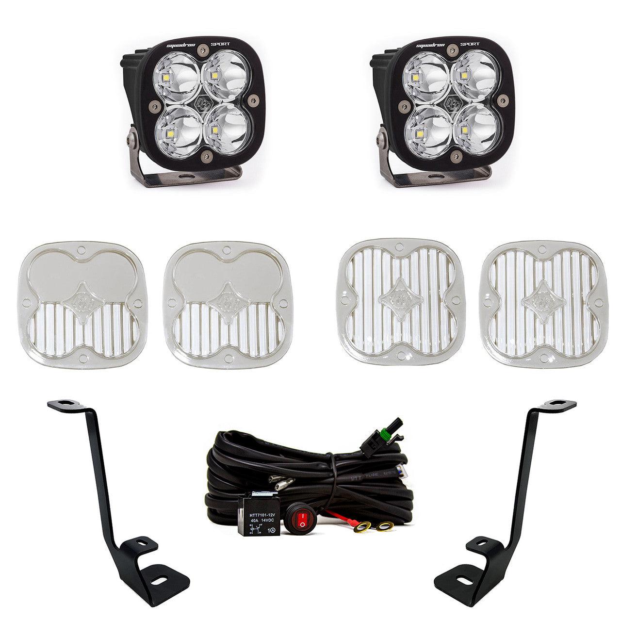 Baja Designs Ford Squadron Sport A-Pillar Light Kit - Ford 2021-22 F-150 - Apollo Off-Road