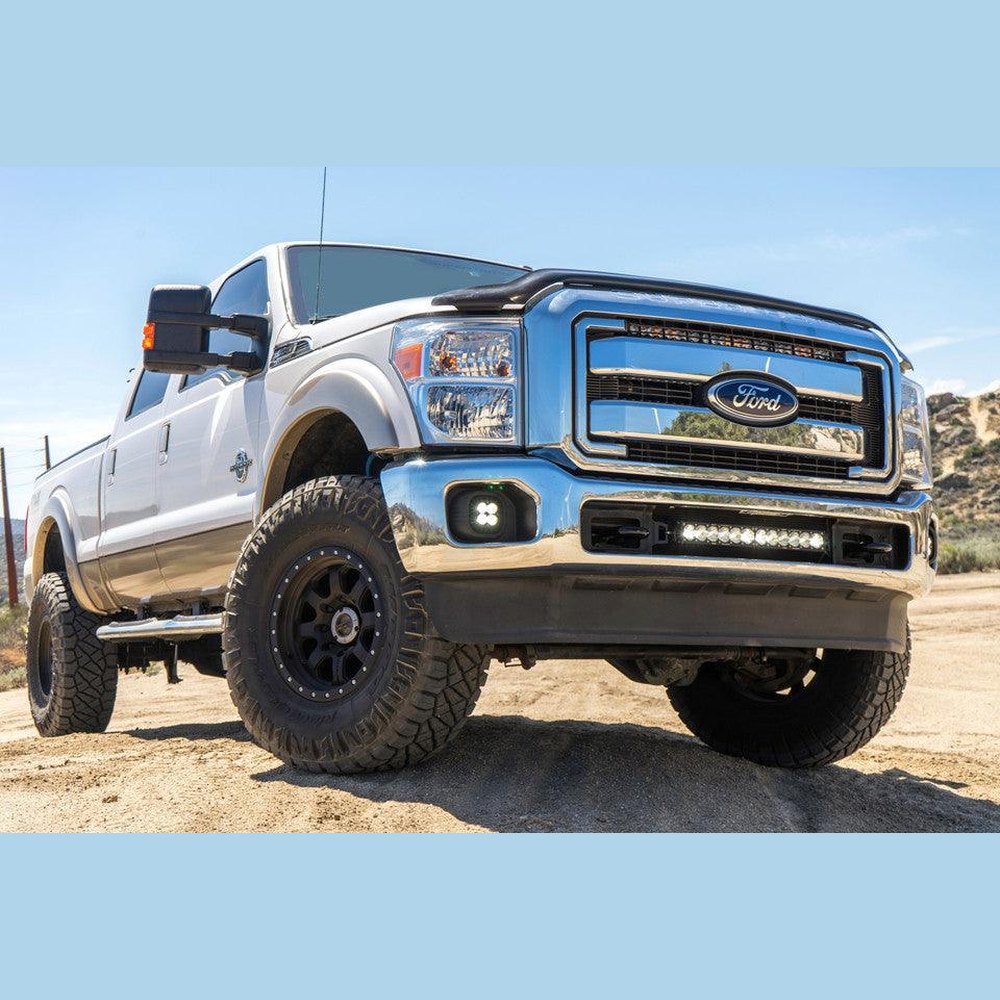 Baja Designs Ford Squadron Sport Fog Pocket Light Kit - Ford 2011-16 F-250-350 Super Duty - Apollo Off-Road