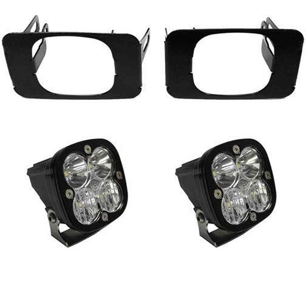 Baja Designs Ford Squadron Sport Fog Pocket Light Kit - Ford 2015-20 F-150, 2017-21 F-250-350 Super Duty - Apollo Off-Road