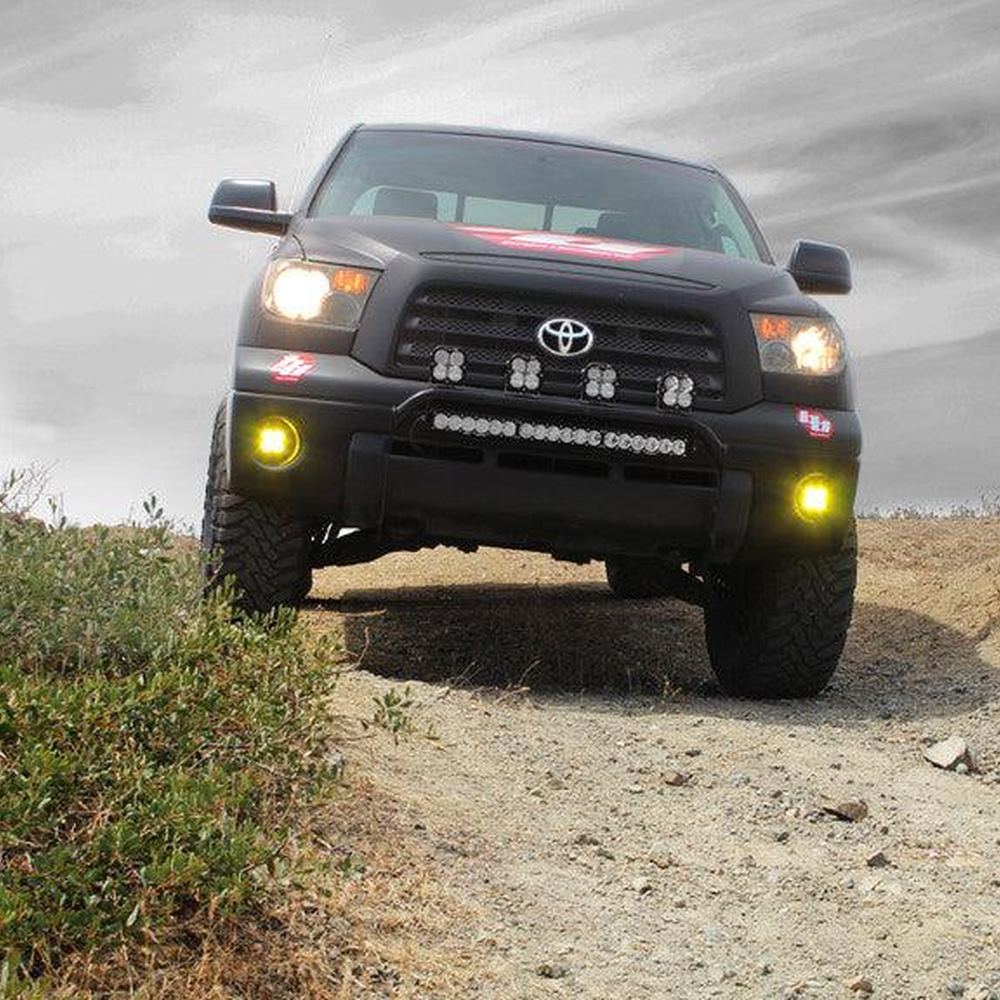 Baja Designs Ford-Toyota Squadron Sport Clear Fog Pocket Light Kit - Ford 2006-14 F-150, Toyota 2005-11 Tacoma, 2007-13 Tundra - Apollo Off-Road