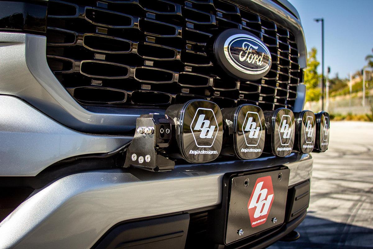 Baja Designs Ford XL-Linkable 5-Light w-Upfitter Bumper Light Kit - Ford 2021-22 F-150 - Apollo Off-Road