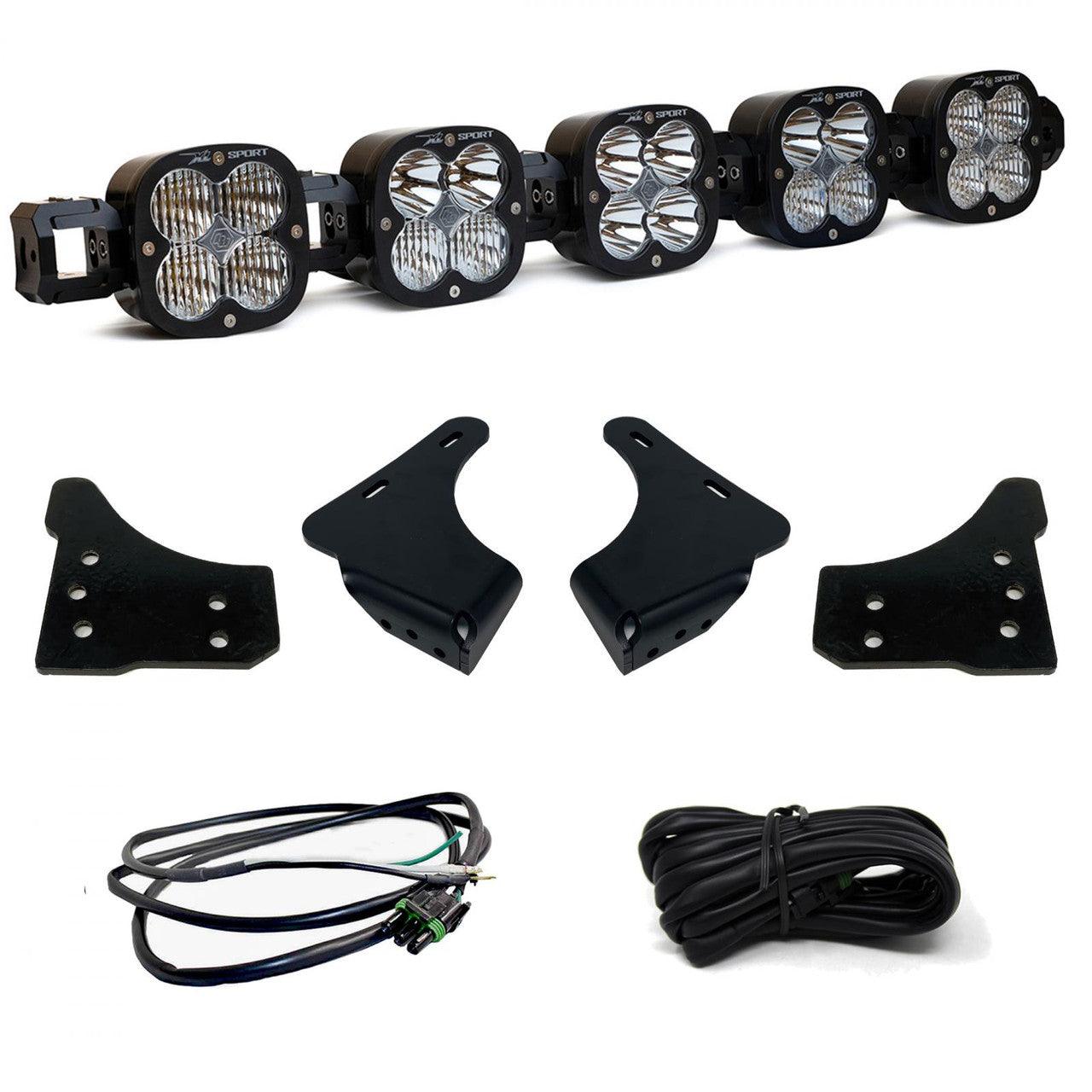 Baja Designs Ford XL-Linkable 5-Light w-Upfitter Bumper Light Kit - Ford 2021-22 F-150 - Apollo Off-Road
