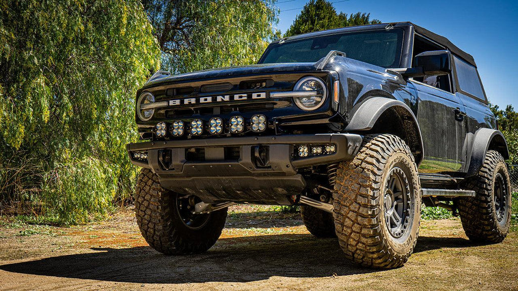 Baja Designs Ford XL-Linkable 6-Light Bumper Light Kit - Ford 2021-22 Bronco w-OE Steel Bumper - Apollo Off-Road