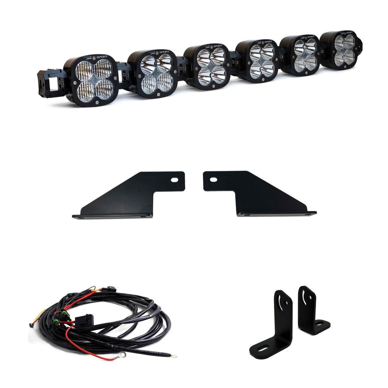 Baja Designs Ford XL-Linkable 6-Light Bumper Light Kit - Ford 2021+ F-150 Raptor - Apollo Off-Road