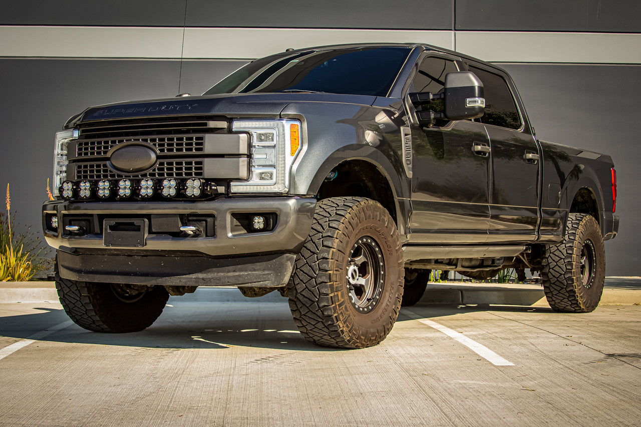 Baja Designs Ford XL-Linkable 7-Light Bumper Light Kit - Ford 2017-19 F-250-350 Super Duty - Apollo Off-Road