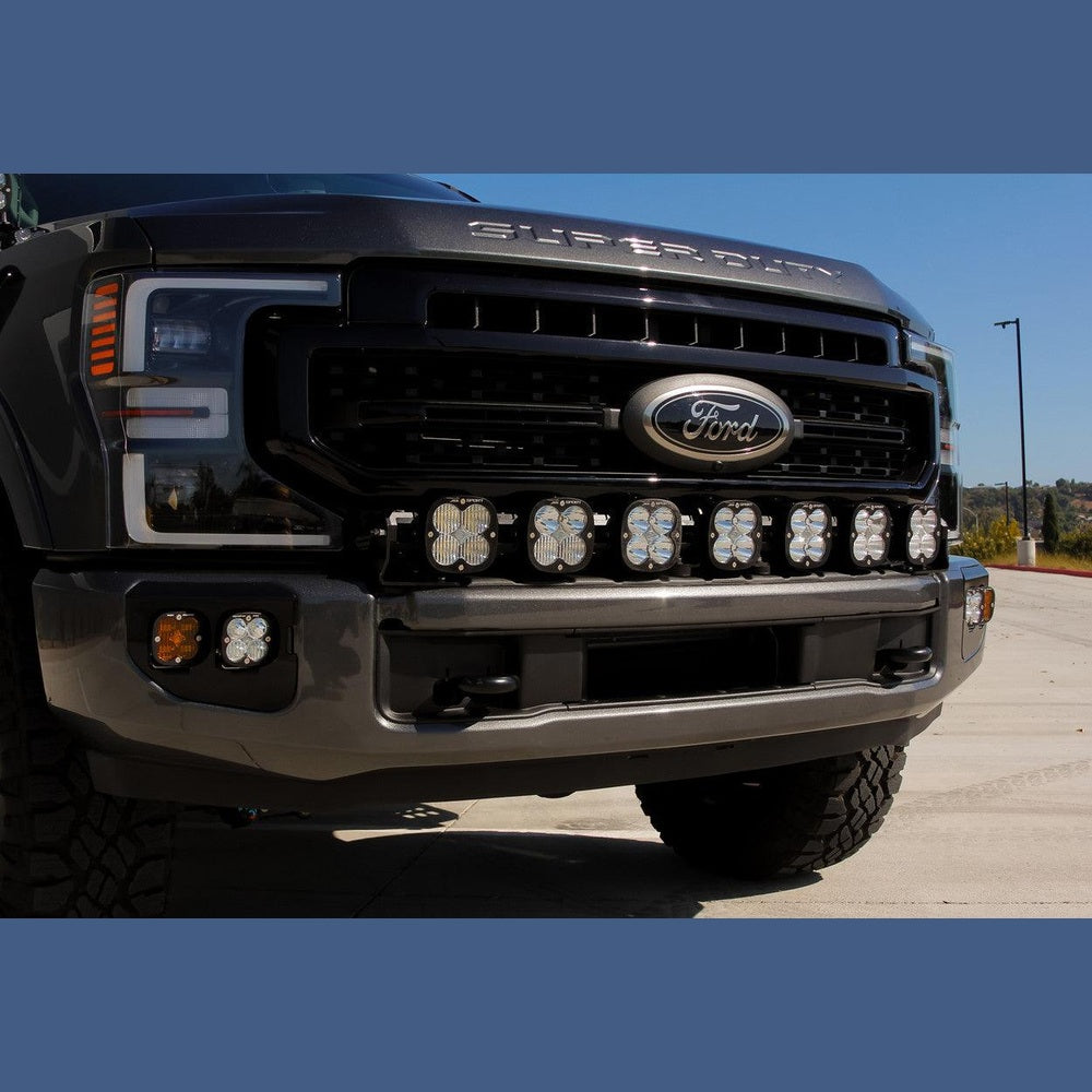 Baja Designs Ford XL-Linkable 7-Light w-Upfitter Bumper Light Kit - Ford 2020-22 F-250-350 Super Duty - Apollo Off-Road