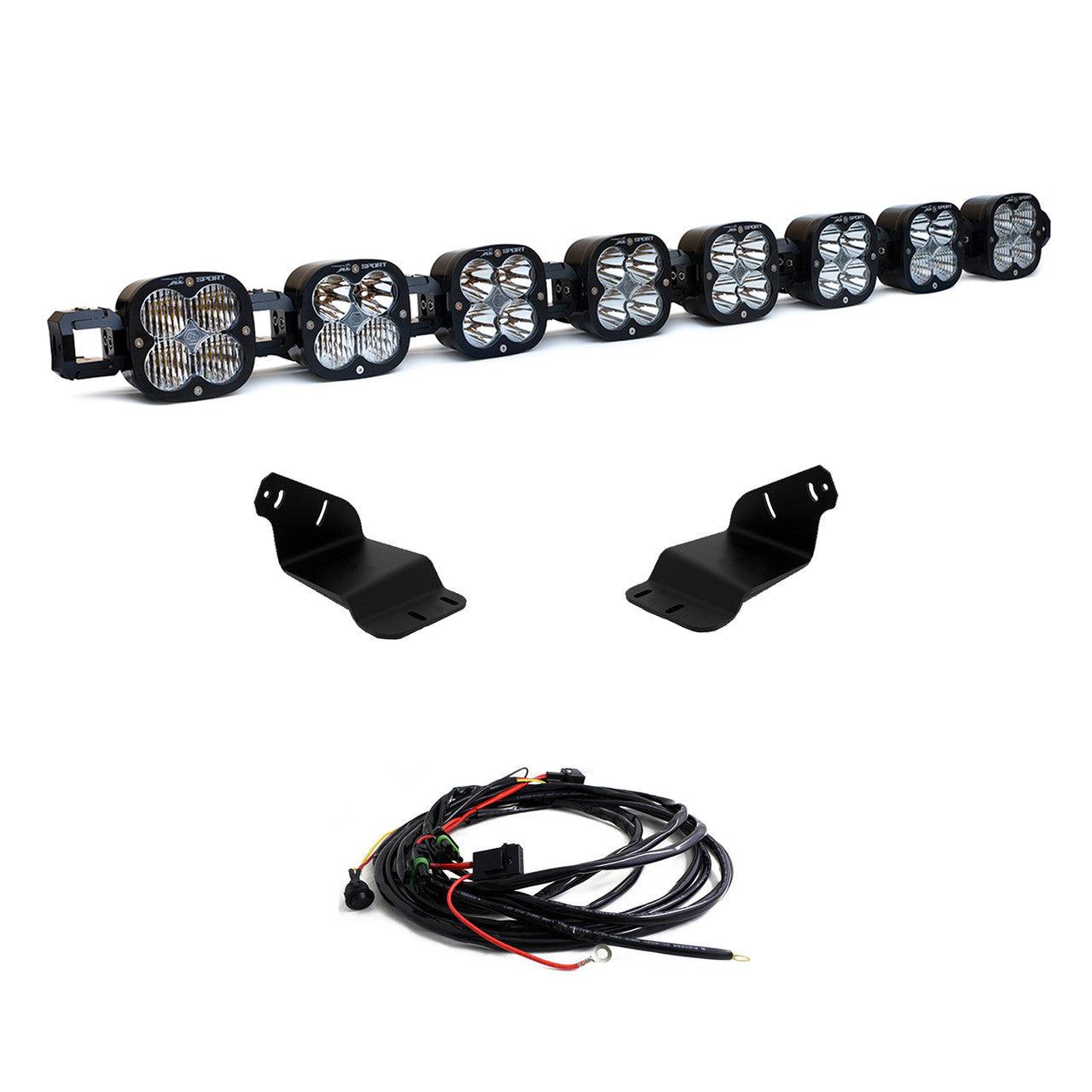 Baja Designs Ford XL-Linkable 8-Light Roof Mount Light Kit - Ford 2021-22 Bronco - Apollo Off-Road