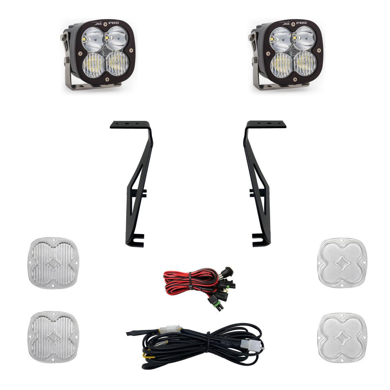 Baja Designs Ford XL Pro A-Pillar Light Kit - Ford 2021+ F-150 Raptor - Apollo Off-Road