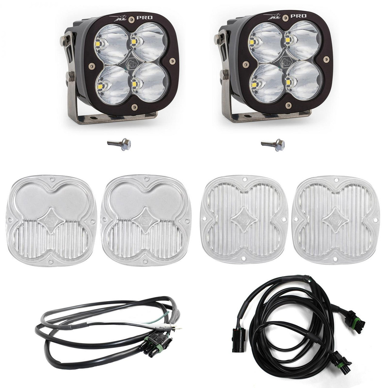 Baja Designs Ford XL Pro A-Pillar w-Upfitter Light Kit - Ford 2021-22 Bronco - Apollo Off-Road