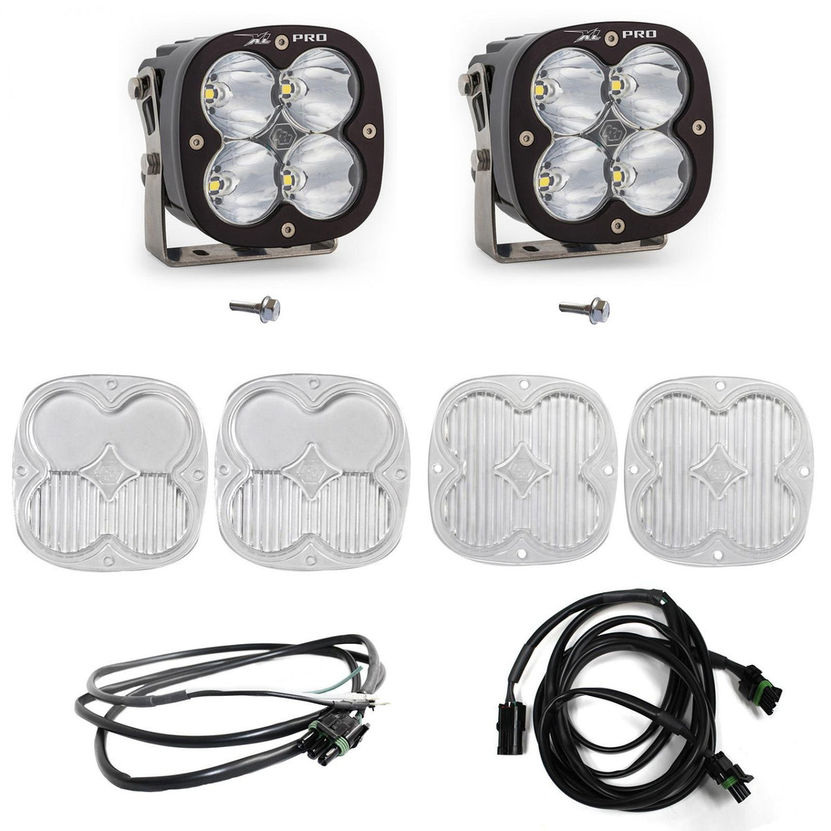 Baja Designs Ford XL Pro A-Pillar w-Upfitter Light Kit - Ford 2021-22 Bronco - Apollo Off-Road