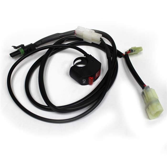 Baja Designs Honda Headlight Wiring Harness For Squadron-S2 Lights - Honda 2009 CRF450R - Apollo Off-Road