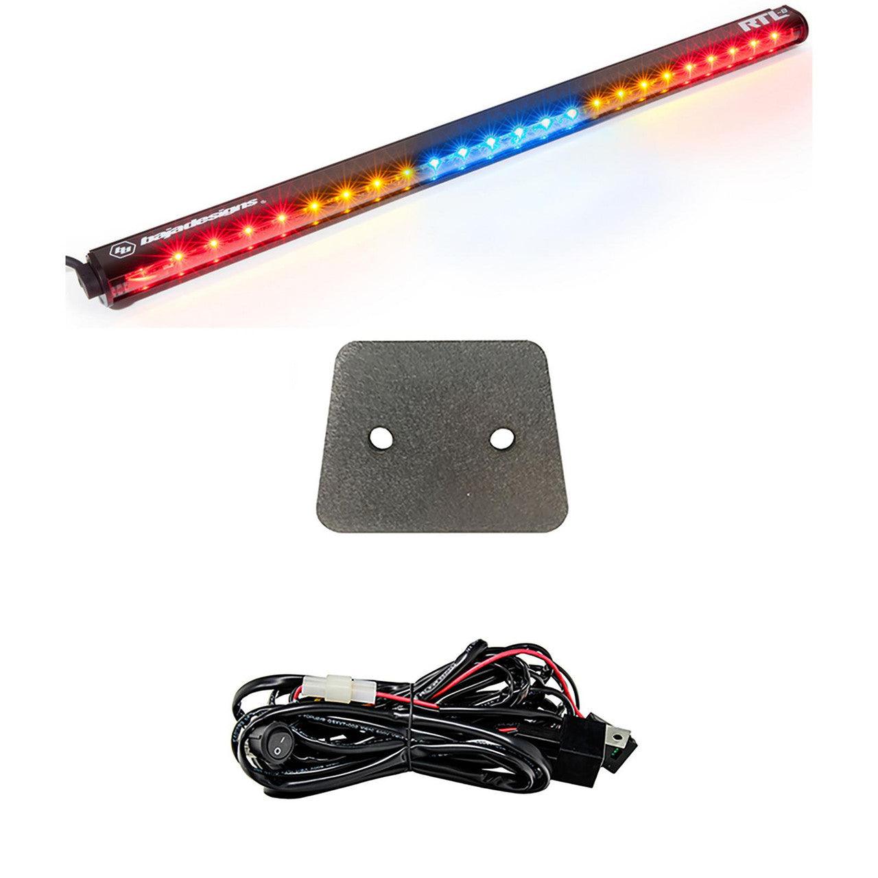 Baja Designs Honda RTL-Blue 30 Inch Rear Tail Light Kit - Honda 2019-21 Talon w- 2-Seats - Apollo Off-Road