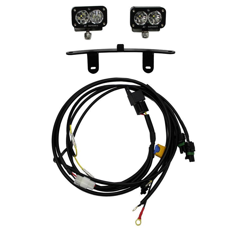 Baja Designs Honda S2 Sport Windscreen Mount Light Kit - Honda 2016-20 Africa Twin - Apollo Off-Road