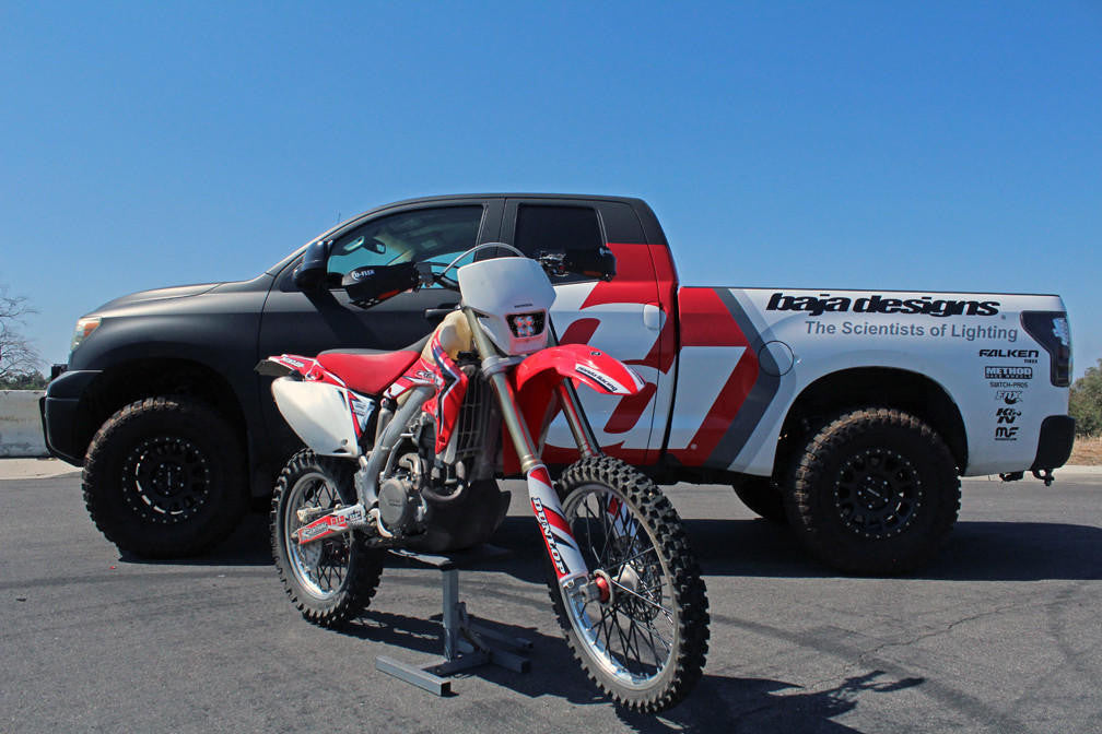 Baja Designs Honda Squadron Pro (D-C) Headlight Kit - Honda 2004-17 CRF250X, 2005-21 CRF450X - Apollo Off-Road