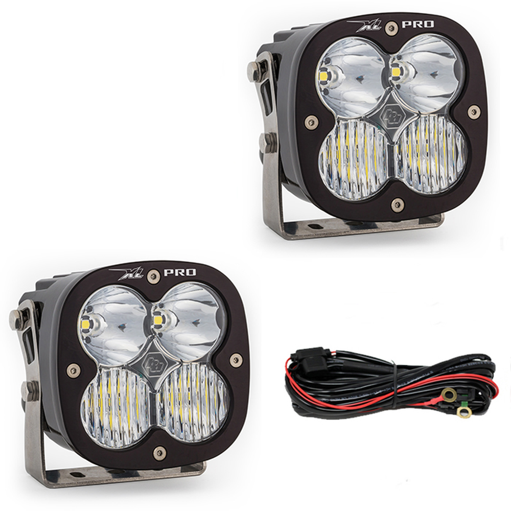 Baja Designs Jeep JL-JT XL Pro Bumper Light Kit - Jeep 2020-22 Gladiator, 2018-22 Wrangler JL w- OE Steel Bumper - Apollo Off-Road