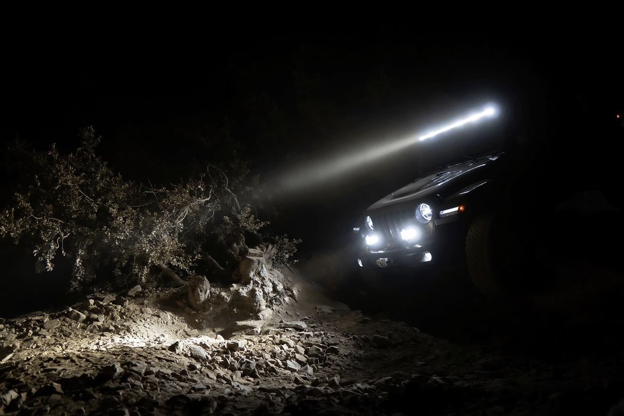 Baja Designs Jeep JL-JT XL Sport Bumper Light Kit - Jeep 2020-22 Gladiator, 2018-22 Wrangler JL w- OE Steel Bumper - Apollo Off-Road