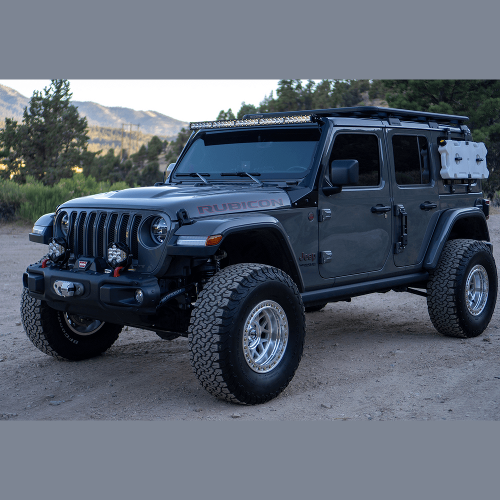 Baja Designs Jeep JL-JT XL80 Bumper Light Kit - Jeep 2020-22 Gladiator, 2018-22 Wrangler JL w-OE Steel Bumper - Apollo Off-Road