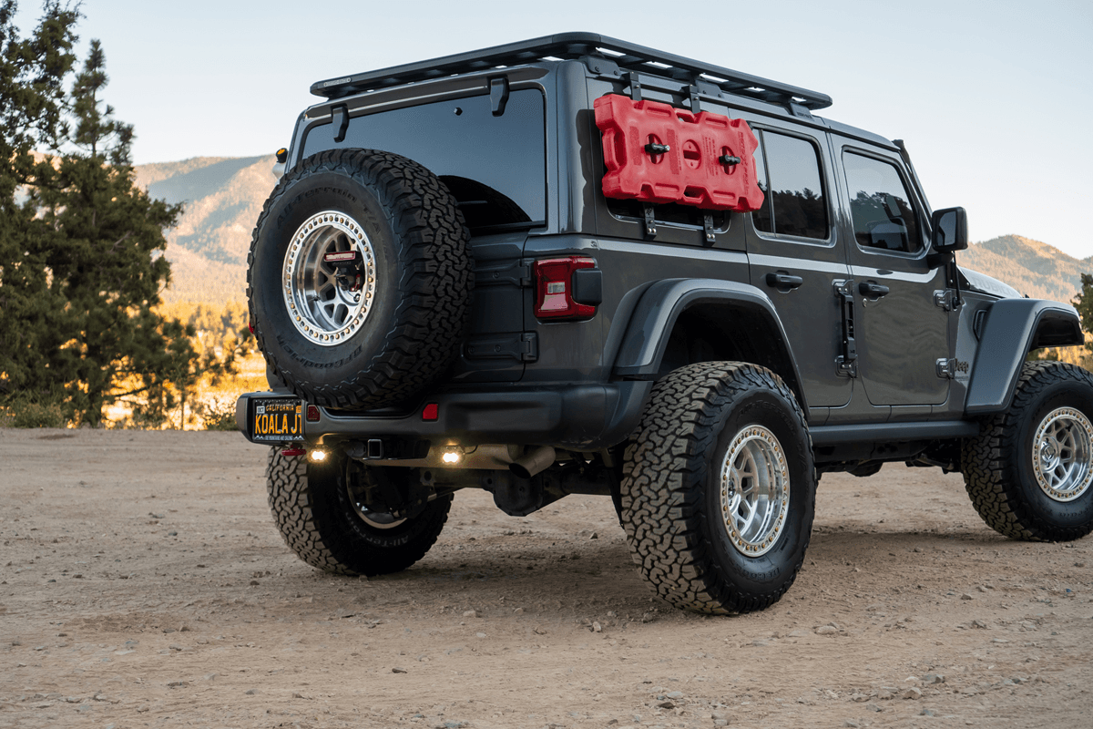 Baja Designs Jeep JL S2 Sport w-Upfitter Dual Reverse Light Kit - Jeep 2018-22 Wrangler JL w- OE Rubicon Sahara Bumper - Apollo Off-Road