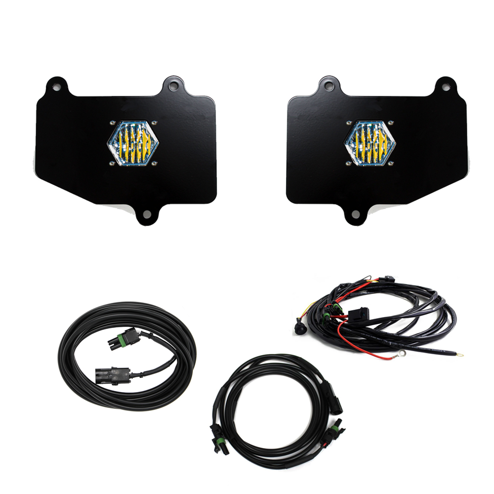 Baja Designs Jeep JT S1 Dual Reverse Light Kit - Jeep 2020-22 Gladiator w- OE Bumper - Apollo Off-Road