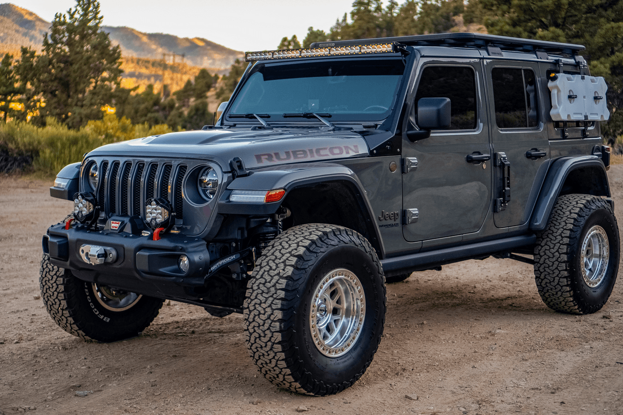 Baja Designs JL-JT S8 50 Inch Roof Mount w-Upfitter Light Kit - Jeep 2020-22 Gladiator, 2018-22 Wrangler JL Exc. Rubicon 392 - Apollo Off-Road