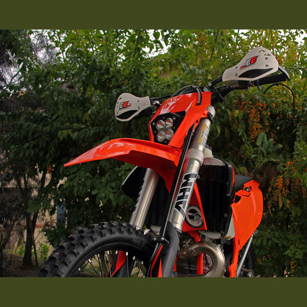 Baja Designs KTM XL80 (D-C) Headlight Kit w- Shell Orange - KTM 2020-21 Various Models - Apollo Off-Road