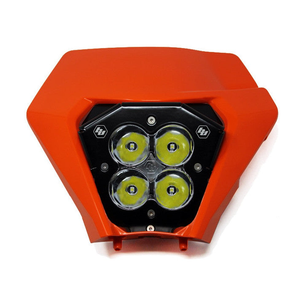 Baja Designs KTM XL80 (D-C) Headlight Kit w- Shell Orange - KTM 2020-21 Various Models - Apollo Off-Road