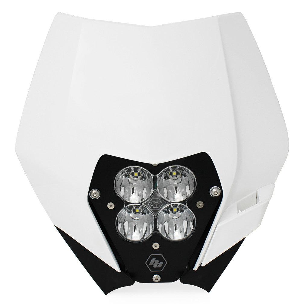 Baja Designs KTM XL80 (D-C) Headlight Kit w- Shell White - 2008-13 KTM Various Models - Apollo Off-Road