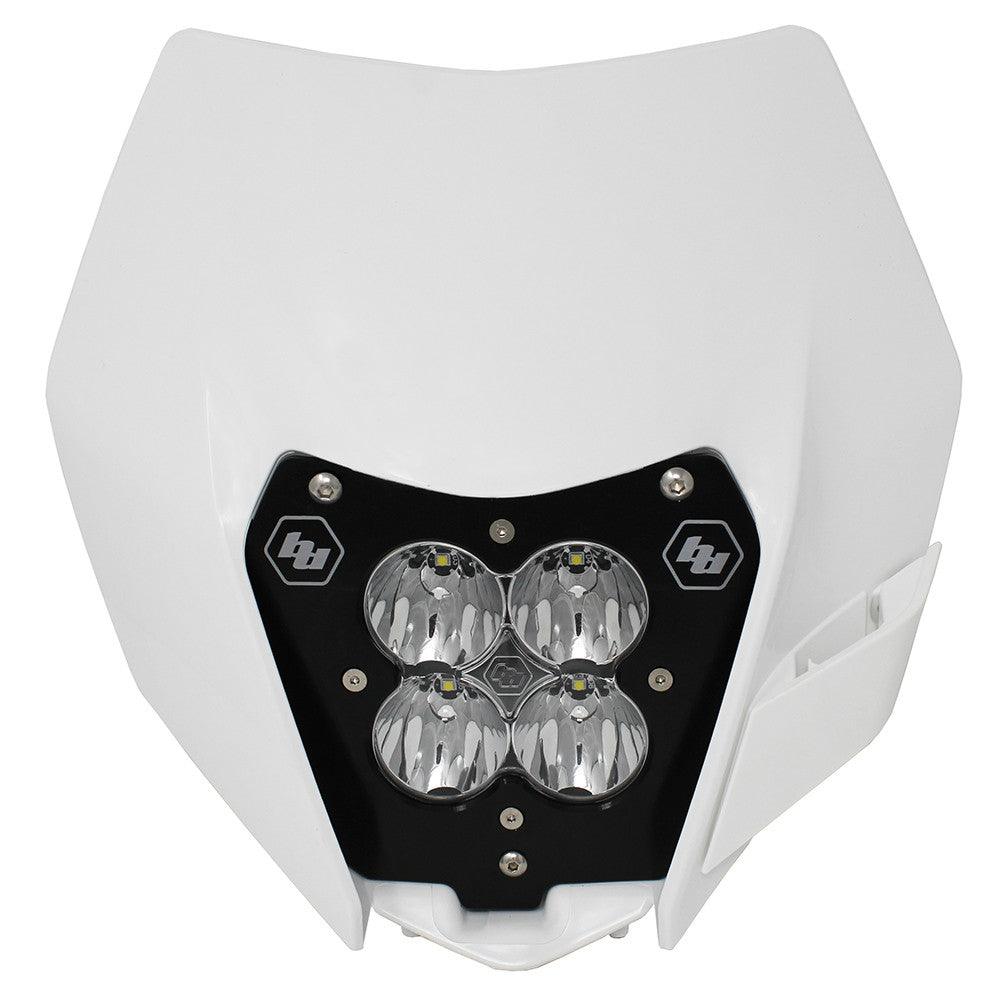 Baja Designs KTM XL80 (D-C) Headlight Kit w- Shell White - KTM 2014-16 Various Models - Apollo Off-Road