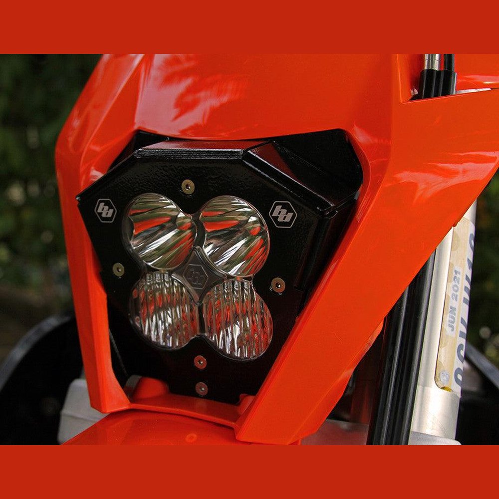 Baja Designs KTM XL80 (D-C) Headlight Kit w- Shell White - KTM 2017-19 Various Models - Apollo Off-Road