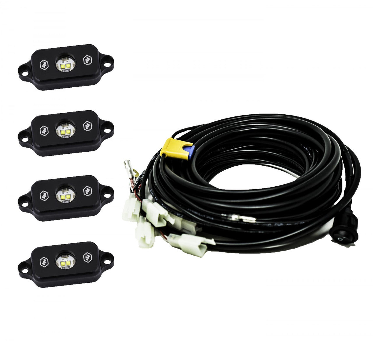 Baja Designs LED Rock Light Kit, Red - Apollo Off-Road