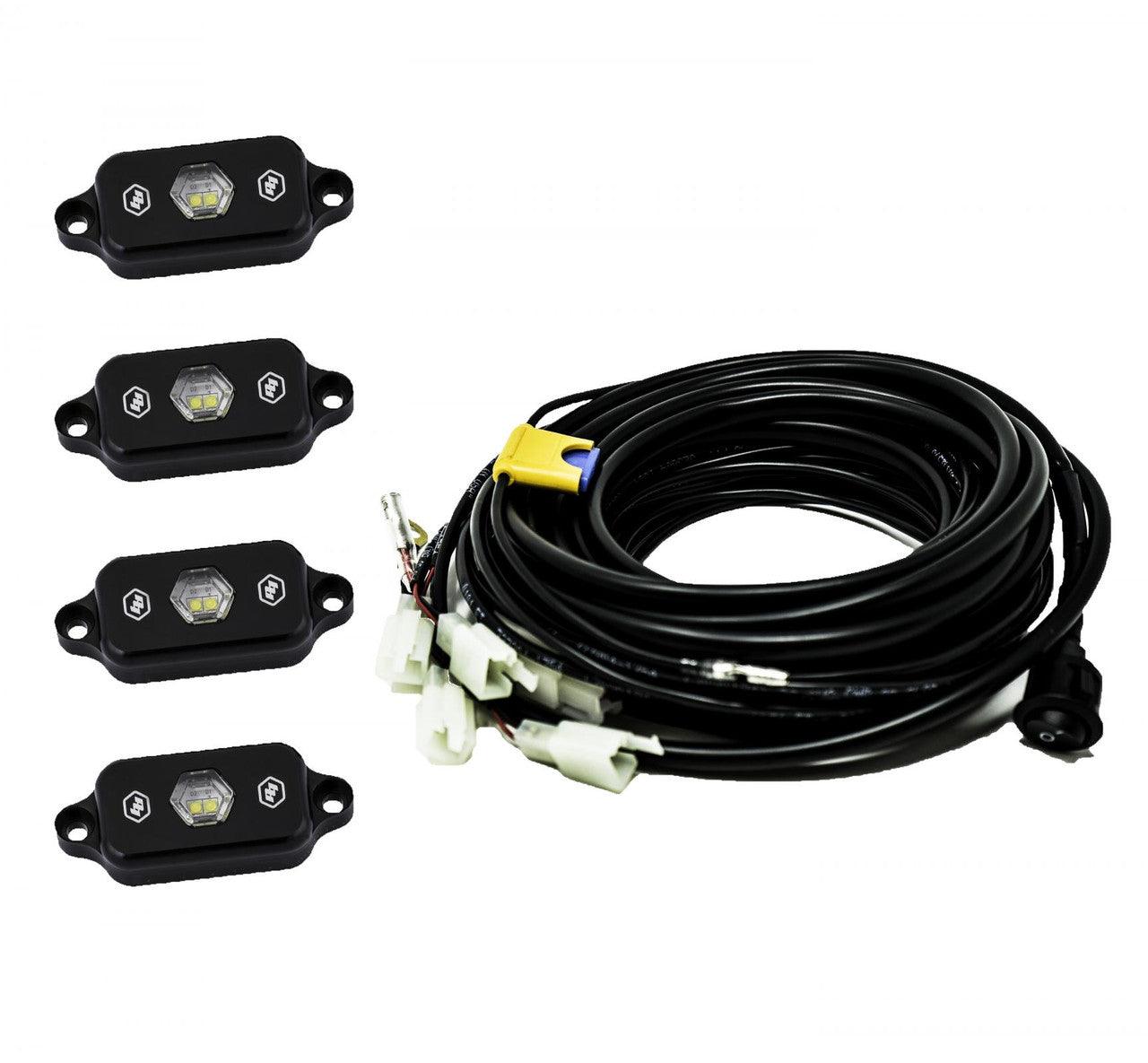 Baja Designs LED Rock Light Kit, White - Apollo Off-Road