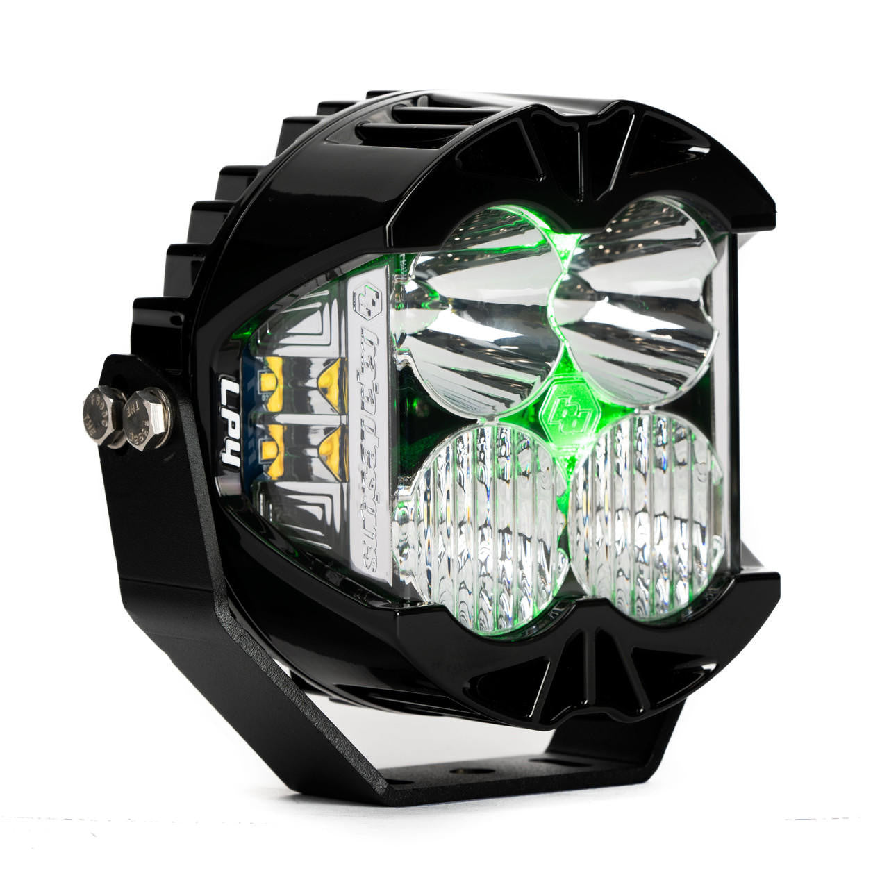Baja Designs LP4 Pro LED Light, Driving-Combo, Green Backlight - Apollo Off-Road