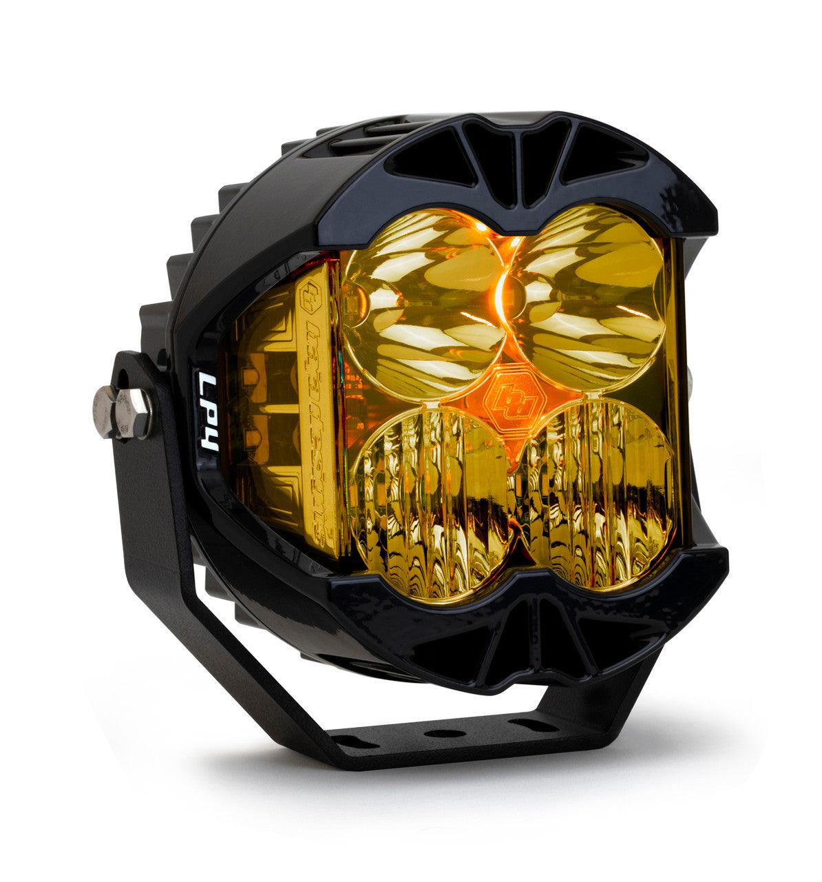 Baja Designs LP4 Pro LED Light, Driving-Combo Pattern, Amber - Apollo Off-Road