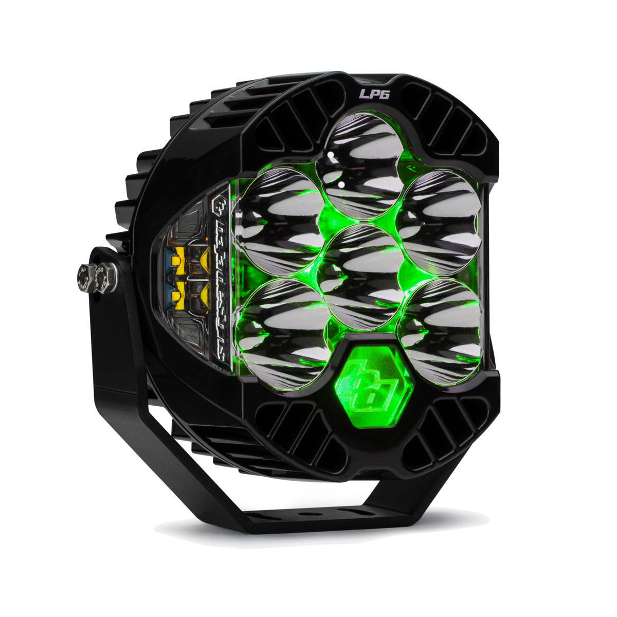 Baja Designs LP6 Pro LED Light, Driving-Combo, Green Backlight 270016 - Apollo Off-Road
