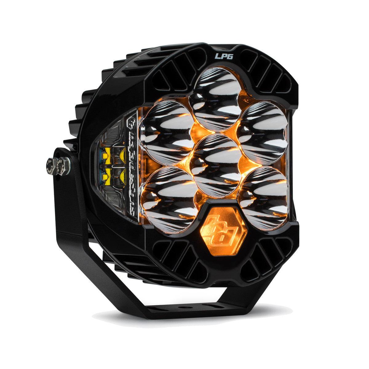 Baja Designs LP6 Pro LED Light, Spot Pattern, Clear - Apollo Off-Road
