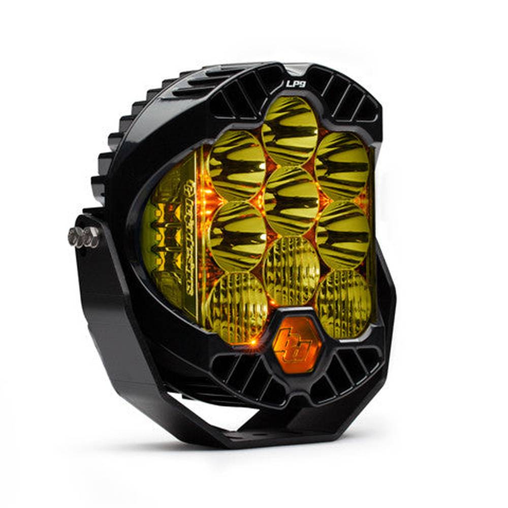 Baja Designs LP9 Pro LED Light, Driving-Combo Pattern, Amber - Apollo Off-Road