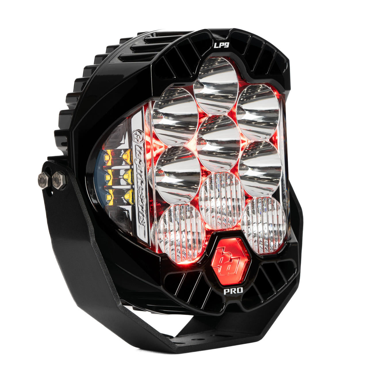 Baja Designs LP9 Pro LED Light, Driving-Combo, Red Backlight - Apollo Off-Road
